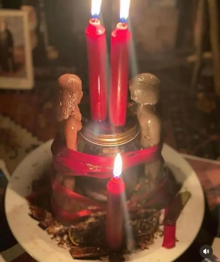 Bring Back Lost Love Relationship Healing ritual with sacred candles and ancestral reconnection cords